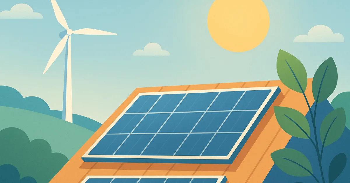 Immagine illustrativa: energia verde